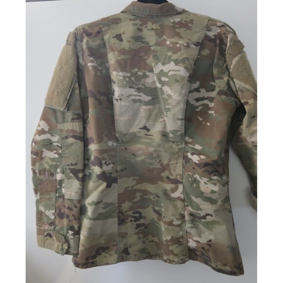"MILITARY ISSUE"  CAMO LONG SLEEVE SHIRT...SIZE..CHEST 33 TO 36. - Picture 3 of 5